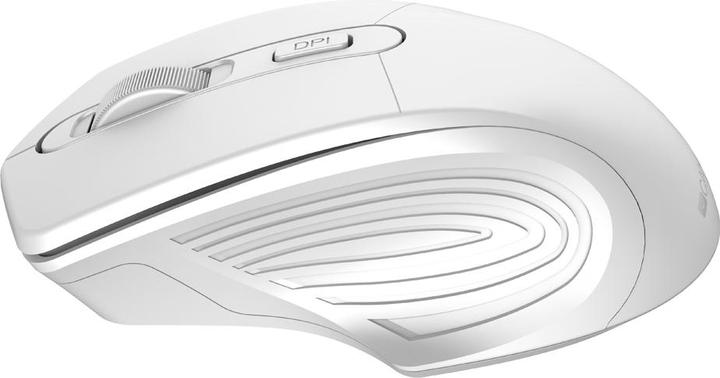 Image du produit Canyon Souris optique sans fil 2.4GHz 4 boutons, DPI 800/1200/1600, Pearl White, 115 * 77 * 38mm, 0.0 (Sans fil)
