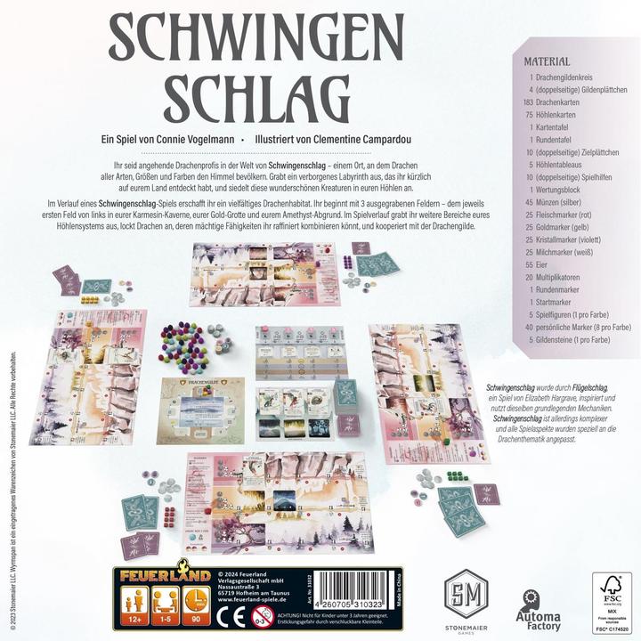 Produktbild Stonemaier Games Schwingenschlag (Deutsch)