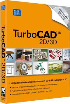 Produktbild TurboCAD 18 (2D/3D)