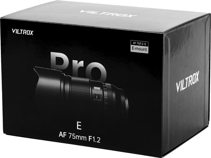 Produktbild Viltrox FE 75mm f1,2 Sony E-Mount (Sony E, APS-C / DX)