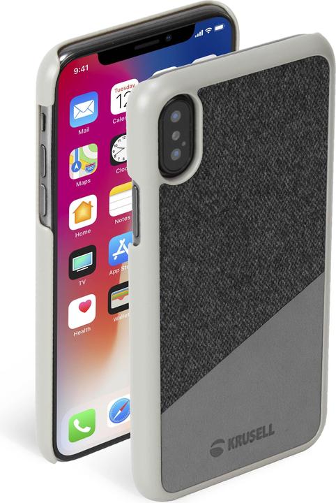 Produktbild Krusell Tanum Cover Apple iPhone XS grey (Apple iPhone X)
