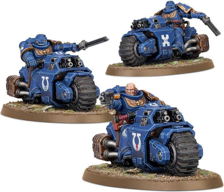 Actual product image Games Workshop Space Marines - Outriders (Plastic)