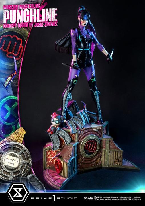 Actual product image Prime 1 Studio DC Comics statuette 1/3 Punchline Concept Design by Jorge Jimenez 85 cm
