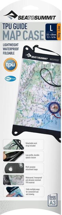 Actual product image Sea To Summit TPU Guide Map Case Large