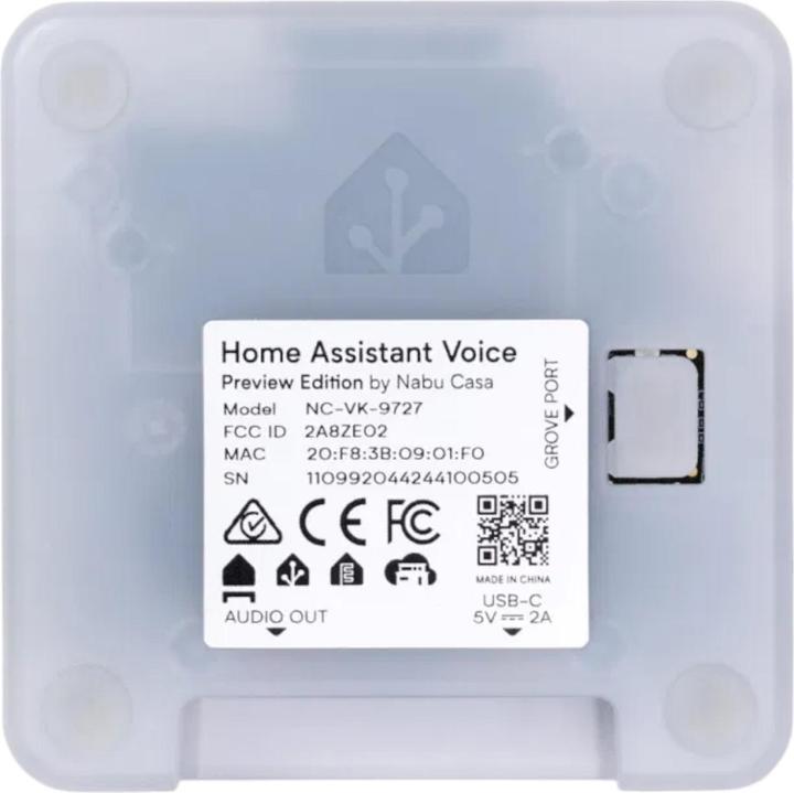 Actual product image Nabu Casa Home Assistant Voice Preview
