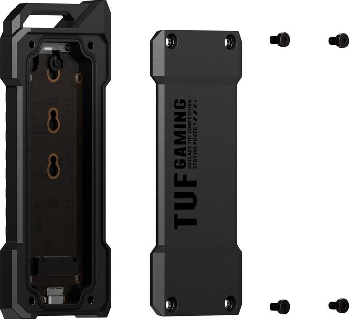 Productafbeelding ASUS TUF Gaming ESD-T1A Geheugenbehuizing (M.2 2260, M.2 2242, M.2 2280)