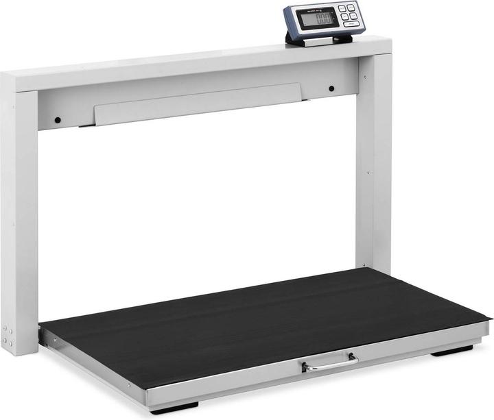 Produktbild Steinberg Bodenwaage Tierwaage Plattformwaage 150 kg/50 g klappbar Antirutschmatte LCD