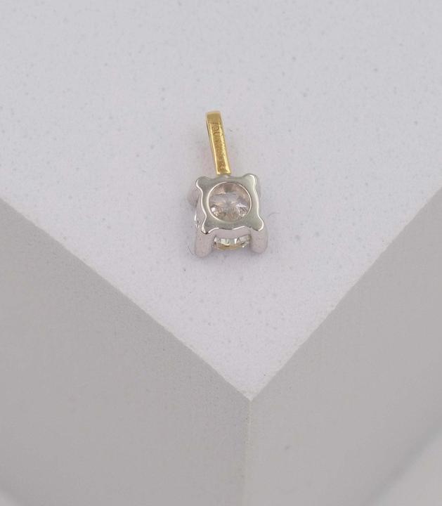 Image du produit Muau Pendentif monture 4 poignées (Or jaune 750, Argent 750)