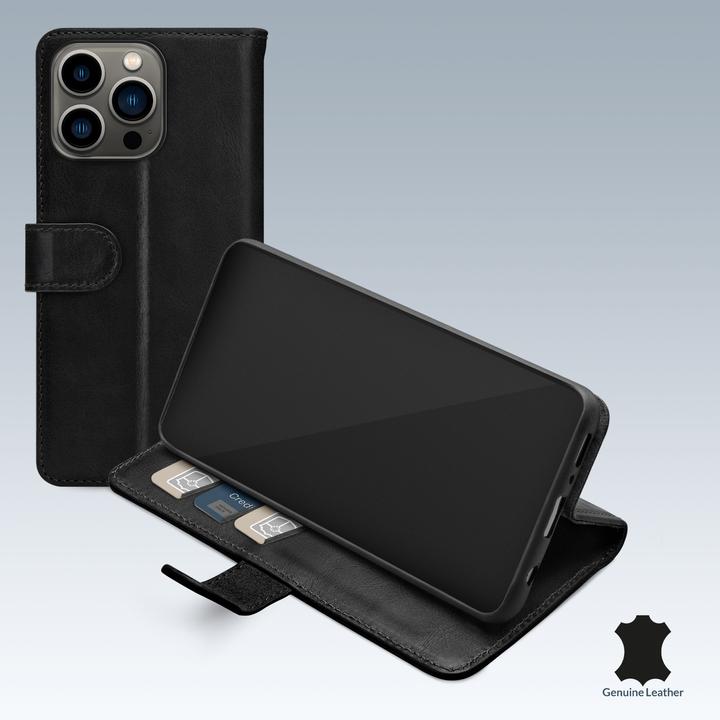 Produktbild Mobilize Portemonnaie aus Leder (Apple iPhone 13 Pro)