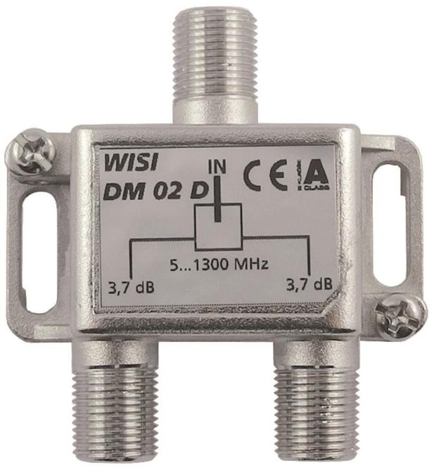 Actual product image WISI DM02D 5...1300 MHz, Class A (+10 dB) (Terminal strips)