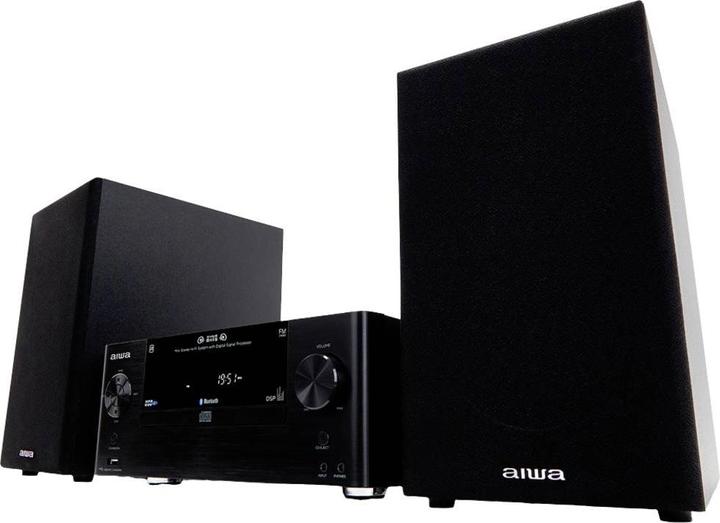 Immagine prodotto Aiwa MSBTU-500 Sistema stereo Bluetooth®, AUX, CD, USB, FM, 50W Nero (Bluetooth, Lettore CD, 1x 50 W)