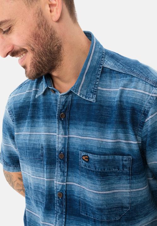 Immagine prodotto Camel Active Camicia a maniche corte in twill di cotone (M)