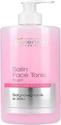 Produktbild Bielenda PROFESSIONAL Satin Face Tonic In Gel satynowy tonik do twarzy w żelu 500ml (Tonic, 500 ml)