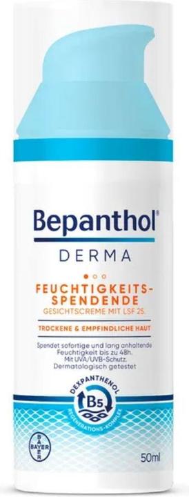 Bayer HealthCare Bepanthol Derma Feu Ge Lsf (50 ml, Tagescreme, SPF 25)