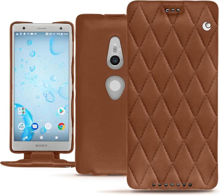 Actual product image Noreve Leather cover vertical (Sony Xperia XZ2)