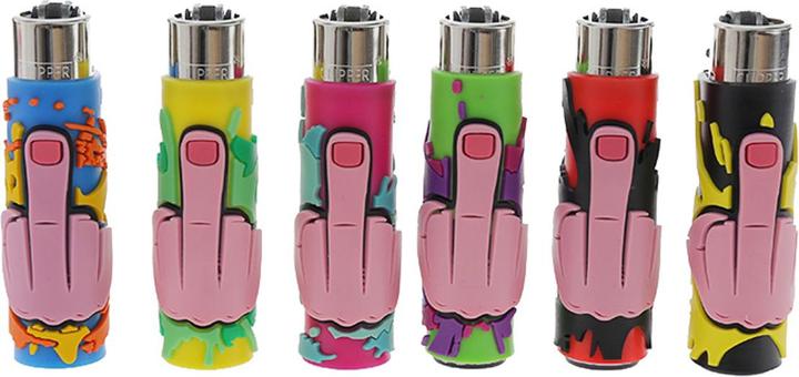 Produktbild Clipper Cover Silikon Pop Fingers Handgenäht assort