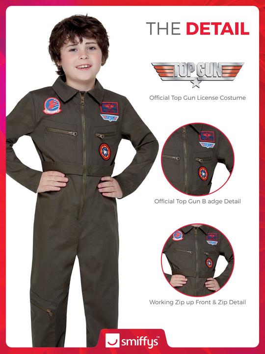 Immagine prodotto Smiffys Top Gun: Pilota - Aviator (146, 152)