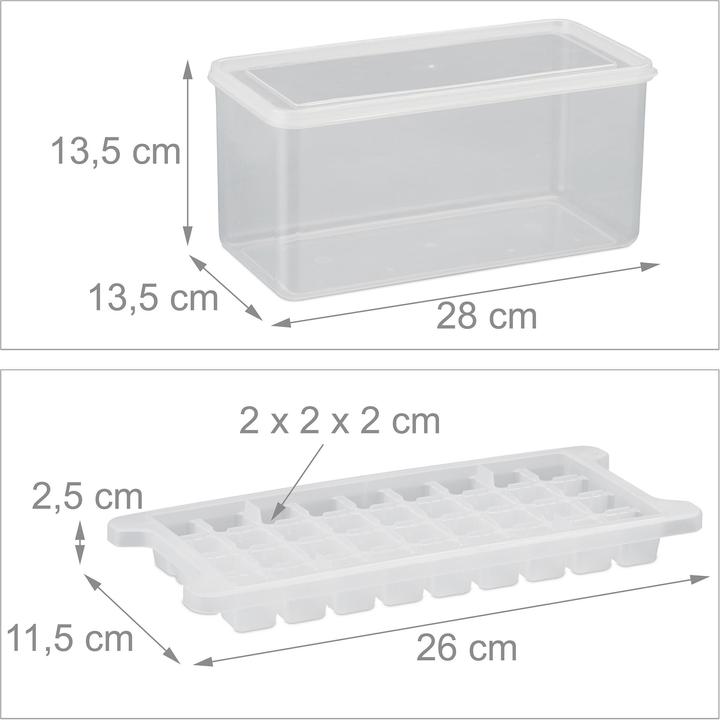 Image du produit Relaxdays Set de 7 moules à glaçons