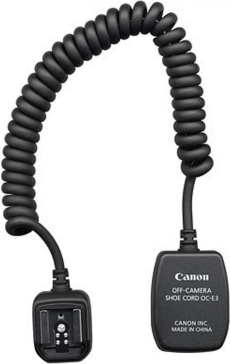 Image du produit Canon Câble de rallonge pour chaussures à chaud OC-E3 (Pièces de rechange pour flash)