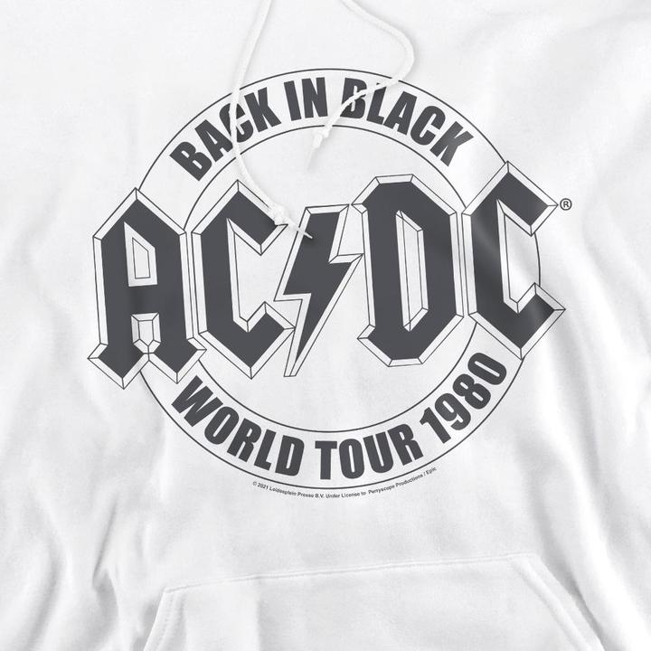 Immagine prodotto AC/DC Tour Felpa con Cappuccio Emblema Uomo (XL)