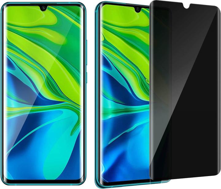 Actual product image Avizar Privacy glass screen protector (1 Piece, Mi Note 10 Lite)