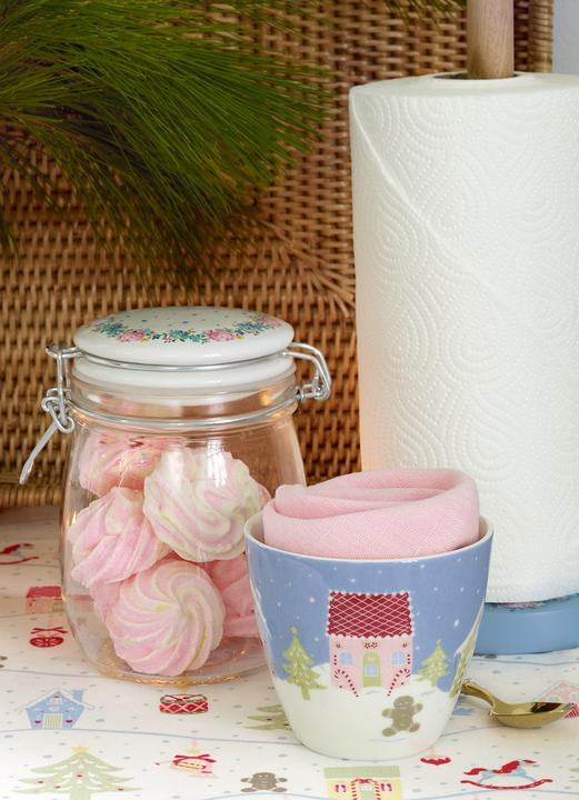 Produktbild Greengate Laura homes Stern Dose Ausstechformen dusty blue 13cm