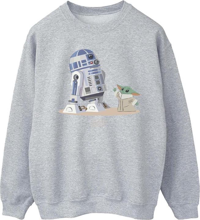 Produktbild Star Wars The Mandalorian R2D2 And Grogu Sweatshirt (M)