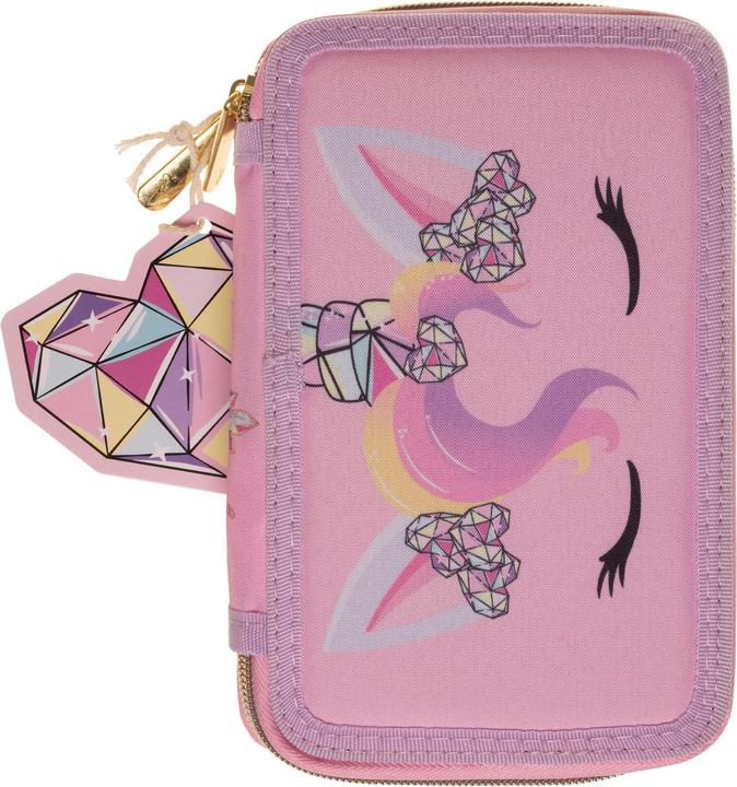 Unicorn Gems Filled Double Decker Pencil Case (092308516)