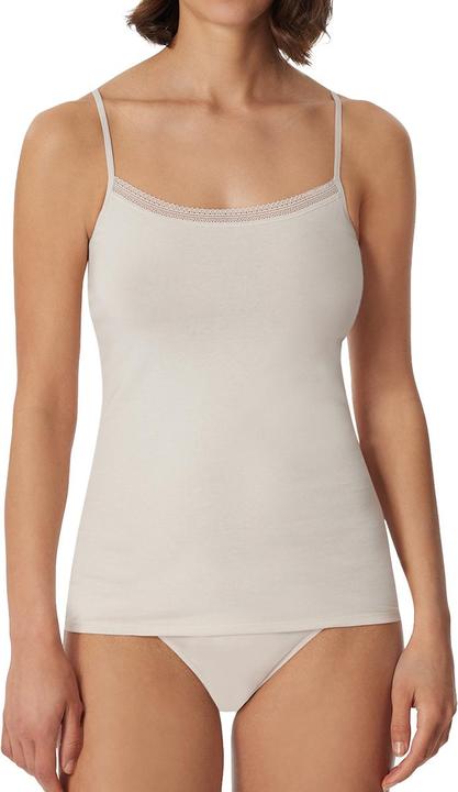 Produktbild Schiesser 2er Pack Cotton Lace Spaghetti Top (48)