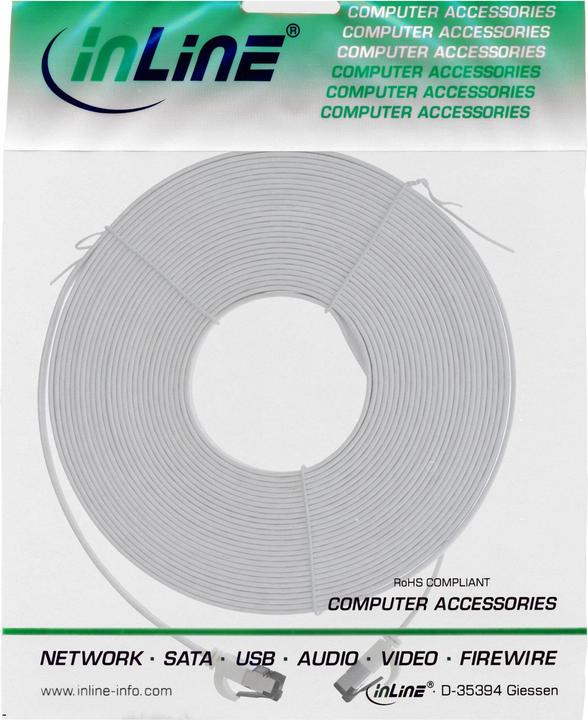Image du produit InLine Câble réseau (U/FTP, CAT6a, 15 m)