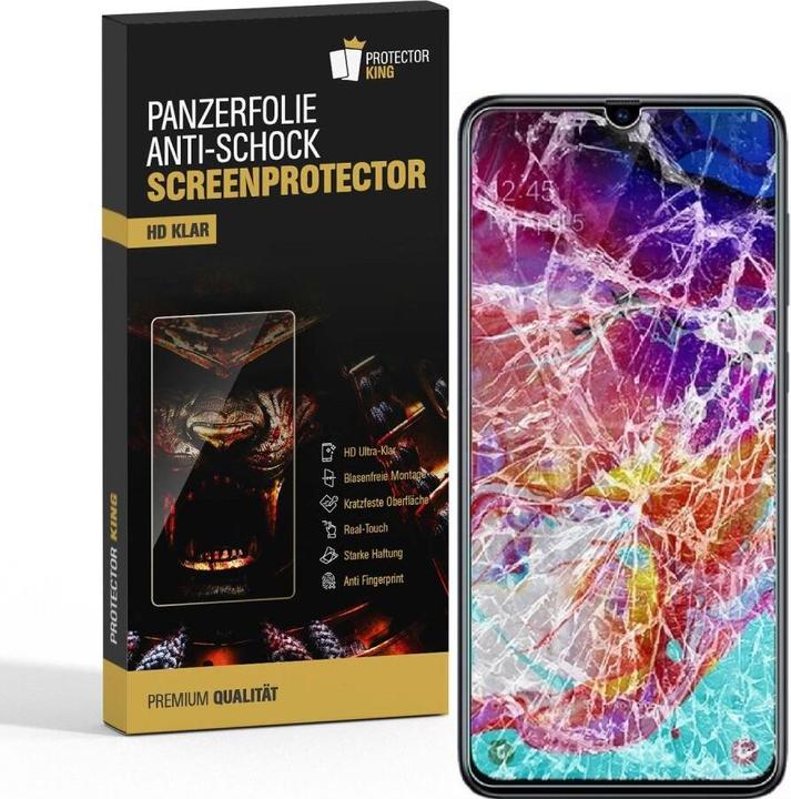 Produktbild Protectorking 4x 9H Panzerglas flexibel HD Klar (4 Stück, Samsung Galaxy M30)