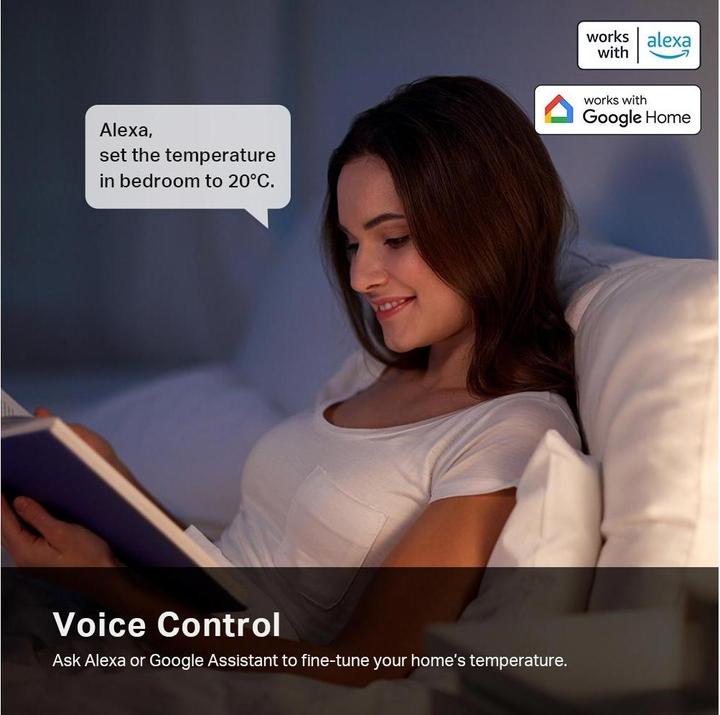 Image du produit TP-Link KE100 KIT - Kasa - Vanne de radiateur thermostatique intelligente, kit de démarrage