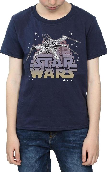 Immagine prodotto Star Wars X-Wing Starfighter Maglietta Ragazzi (140, 146)