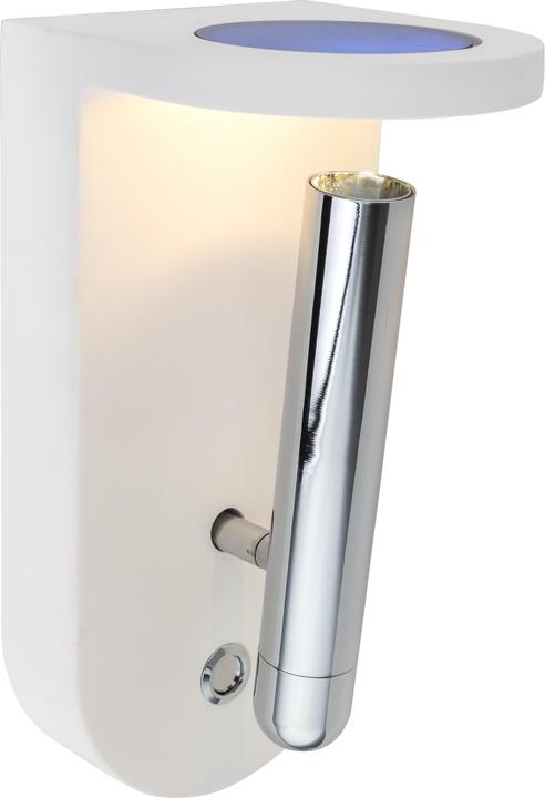 Actual product image Globo Wall lamp CHRISTINE, plaster white, glass, 55010W3