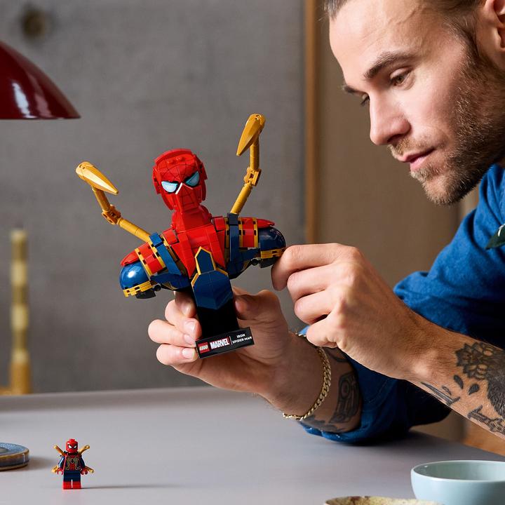 Image du produit LEGO Buste d'Iron Spider-Man (76326, LEGO Marvel)