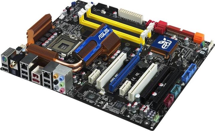 Produktbild ASUS P5Q-E, Intel P45, Socket 775, EPU, Express Gate (LGA 775, ATX)