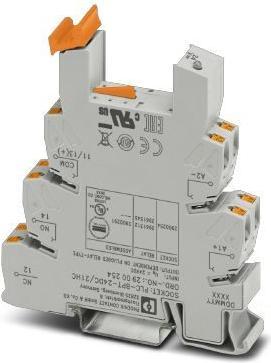 Image du produit Phoenix Contact PLC-BPT-24DC/21HC Borne de base PLC pour courants permanents élevés avec connexion push-in, sans R (Socle de relais)