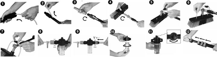 Produktbild Starlyf Telescopic Hydro Cleaner Wasserbürste (1 Stk.)