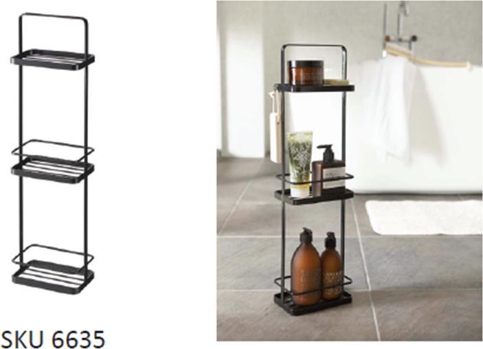 Actual product image Yamazaki Tower (12 x 18 x 67 cm)