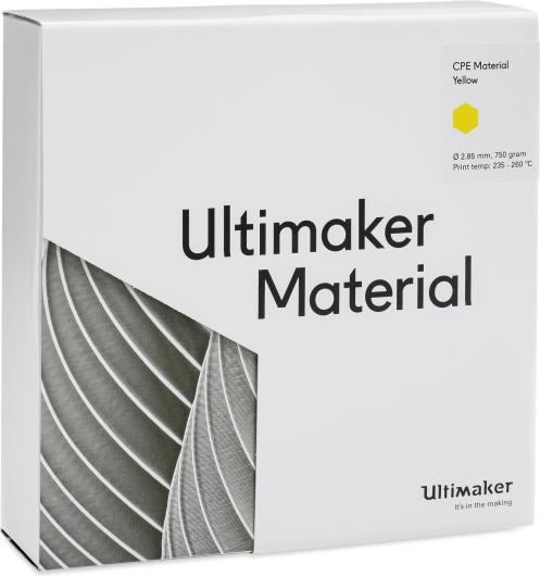 Produktbild Ultimaker Cpe (CPE, 2.85 mm, 750 g, Gelb)