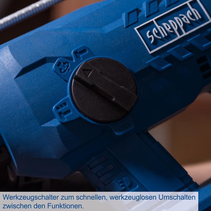 Actual product image Scheppach Akku-Bohrhammer BC-RHD230-X (Rechargeable battery operated)