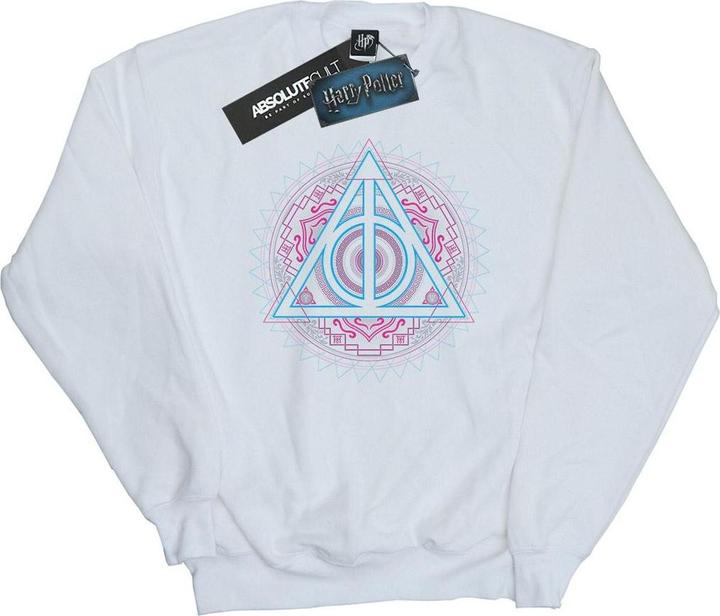 Neon Deathly Hallows Sweatshirt (XXL)