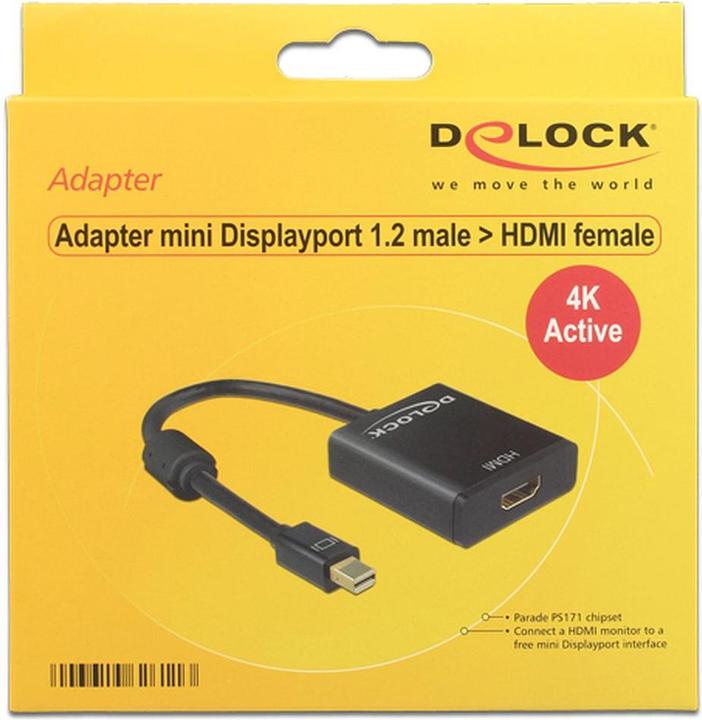 Produktbild Delock 62611 Mini DP zu (HDMI, 16 cm)