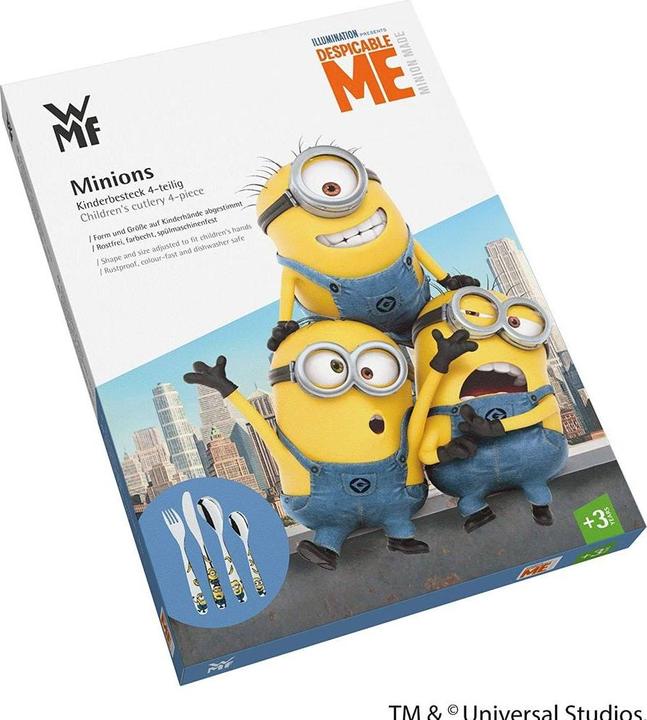 Image du produit WMF Couverts pour enfants 4 pièces MINIONS