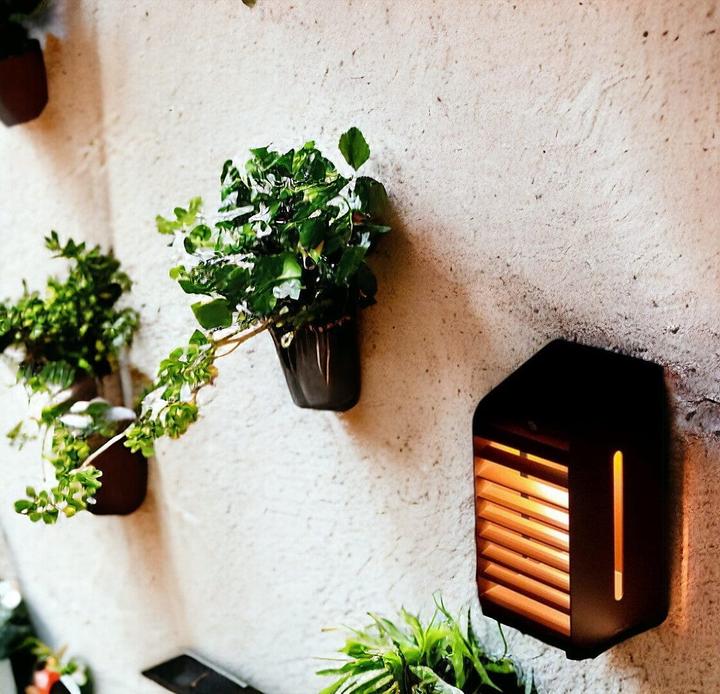 Actual product image Les Jardins Corner applique murale solaire 500 lumens (500 lm)