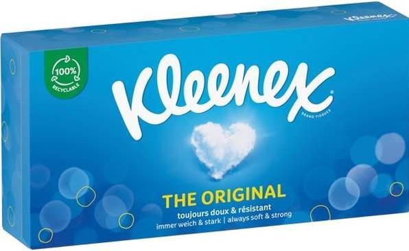 Immagine prodotto Kleenex Tessuto cosmetico Original Singolo 3 veli bianco 24 pz.