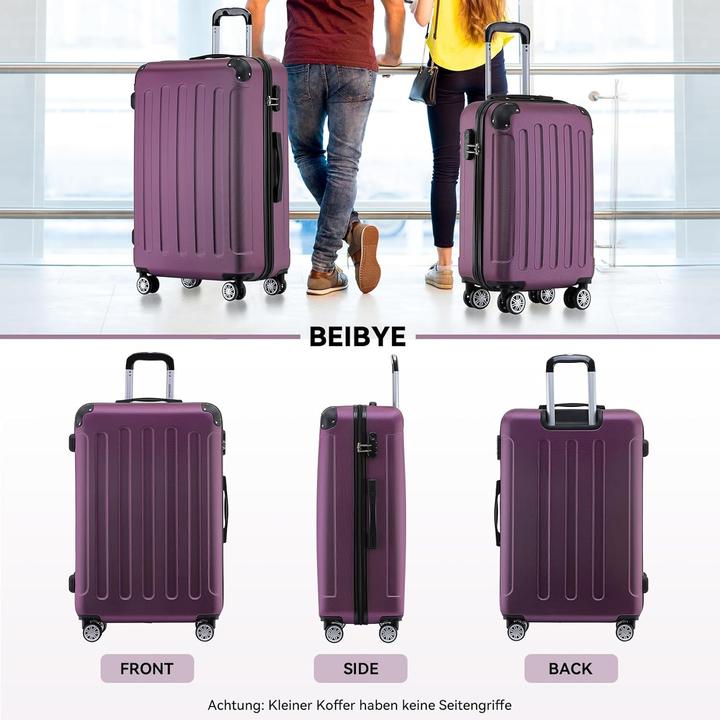 Immagine prodotto Beibye Hartschalenkoffer mit Zahlenschloss (70 l, M (50 - 90l))