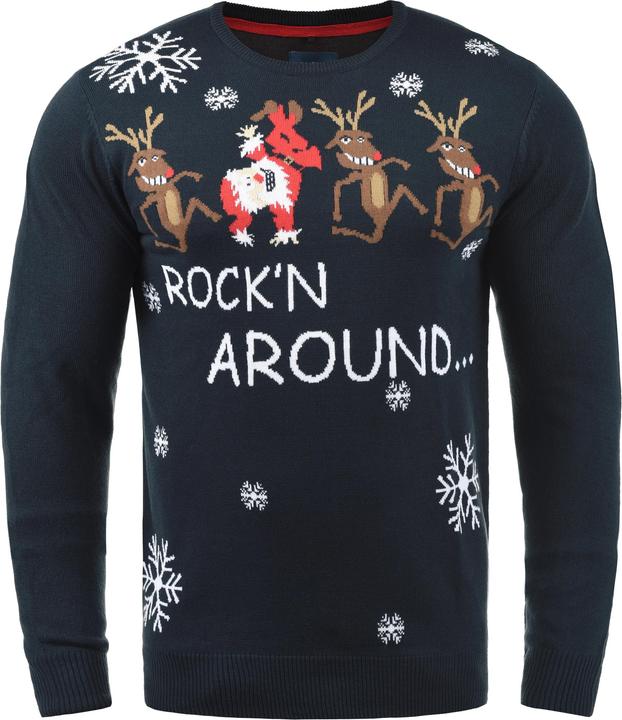 Image du produit Blend Rudolph Pull En Maille De Noël Pull-Over Tricot Pour Homme Avec Encolure Rond (XXL)