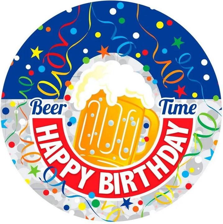 Generic Jumbo Abzeichen Happy Birthday