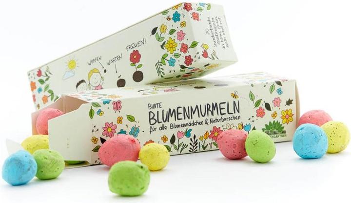 Produktbild Die Stadtgärtner Bunte Blumenmurmeln (Blumensamen)